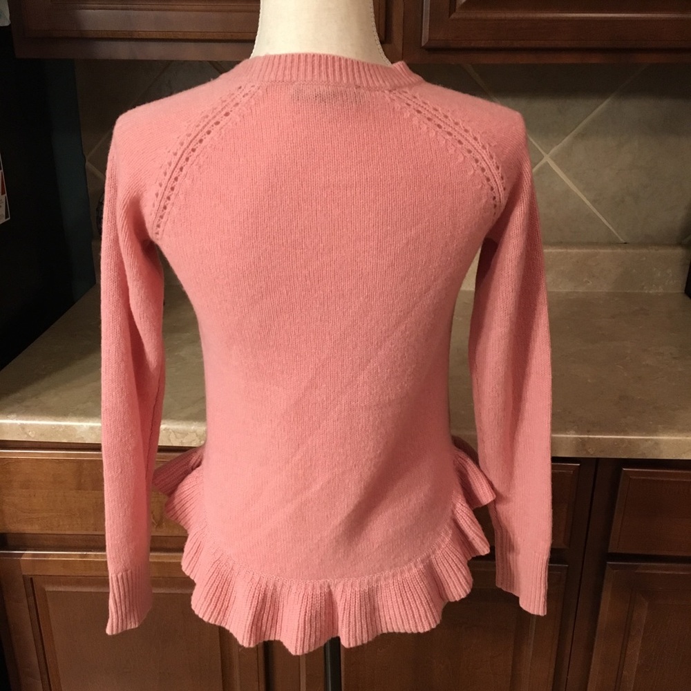 Ann Taylor pink wool and cashmere sweater - Picture 3 of 5